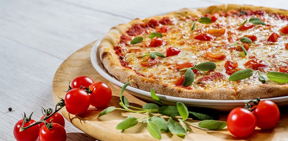 pizza tomates basilic